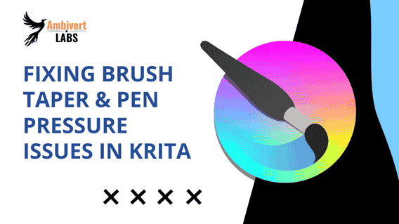 Fixing Brush Taper & Pen Pressure Issues in Krita – 2025