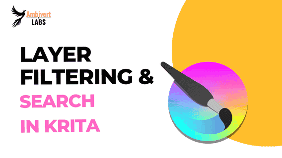 Layer Filtering & Search in Krita – Organize Projects – 2025